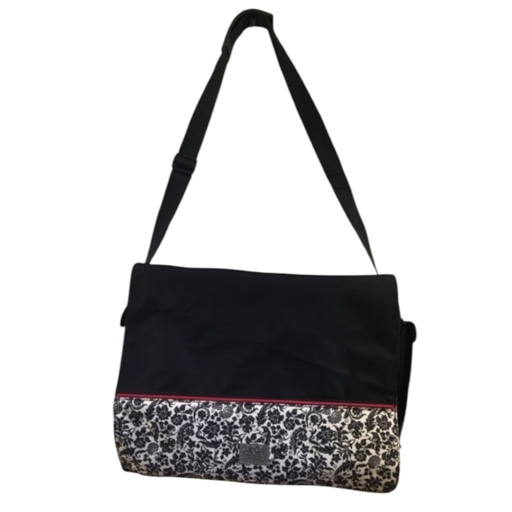 CROP IN STYLE *Huge* Scrapbooking Organizer Tote in Black/White — NWT - Picture 3 of 16